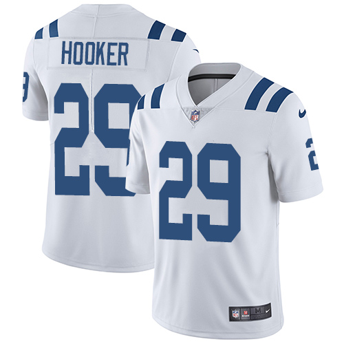 Indianapolis Colts 29 Limited Malik Hooker White Nike NFL Road Youth Vapor Untouchable jerseys